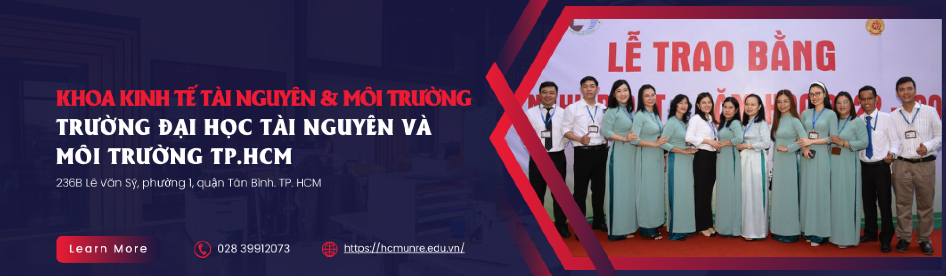 Khoa Kinh tế Tài nguyên và Môi trường