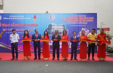 Ngày Hội việc làm và Triển lãm KHCN Ngành TNMT Lần I - Năm 2022