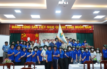 Lễ ra quân Chiến dịch Mùa Hè Xanh năm 2023 Trường Đại học Tài nguyên và Môi trường TP. HCM