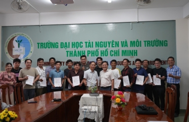 [PIC] Chương trình tập huấn bồi dưỡng kiến thức bay chụp ảnh hàng không (UAV) phục vụ thành lập bản đồ