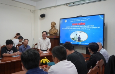 Khai giảng Chương trình tập huấn bồi dưỡng kiến thức bay chụp ảnh hàng không (UAV) phục vụ thành lập bản đồ.
