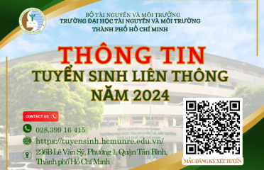 Thông báo V/v tuyển sinh liên thông đại học hình thức Vừa làm vừa học, đợt 1 năm 2024 tại Trụ sở