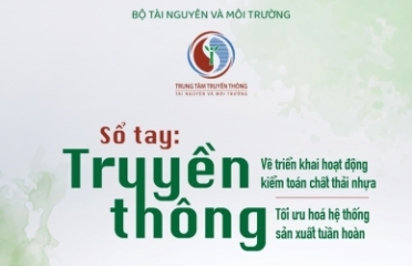 Sổ tay truyền thông về triển khai hoạt động kiểm toán chất thải nhựa, tối ưu hoá hệ thống sản xuất tuần hoàn