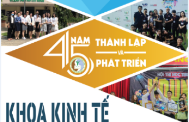 Điểm lại một số thành tựu nổi bật của Khoa kinh tế tài nguyên và môi trường