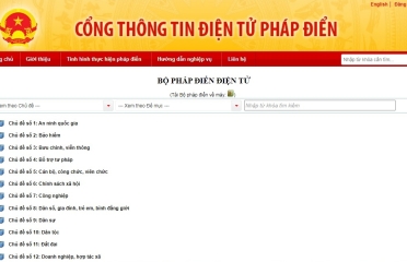 Bộ pháp điển điện tử 
