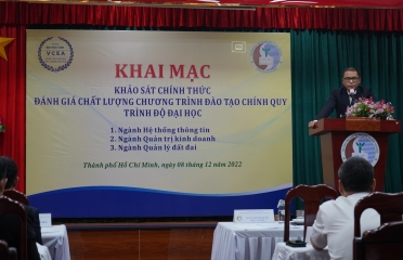 KHAI MẠC KHẢO SÁT CHÍNH THỨC ĐÁNH GIÁ CHẤT LƯỢNG CHƯƠNG TRÌNH ĐÀO TẠO CHÍNH QUY TRÌNH ĐỘ ĐẠI HỌC NGÀNH HỆ THỐNG THÔNG TIN