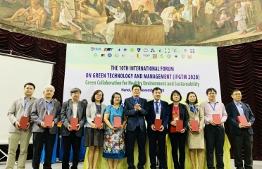 ĐẠI HỌC TÀI NGUYÊN VÀ MÔI TRƯỜNG THÀNH PHỐ HỒ CHÍ MINH GIA NHẬP MẠNG LƯỚI CÔNG NGHỆ, QUẢN LÝ VÀ NGHIÊN CỨU XANH CGTMR