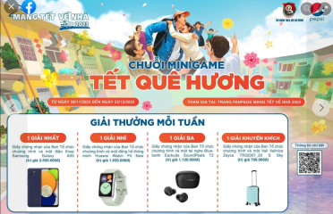 KHỞI ĐỘNG CHUỖI MINI GAME "TẾT QUÊ HƯƠNG"
