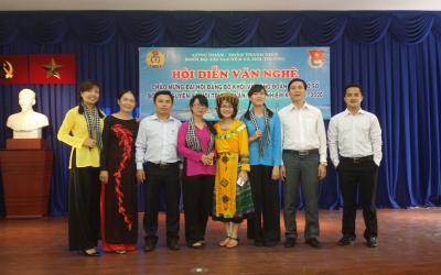 Hội diễn Văn nghệ chào mừng Đại Hội Đảng bộ và Đại hội Công đoàn Khối cơ sở Bộ Tài nguyên và Môi trường.