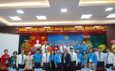 [Công đoàn] Đại hội đại biểu Công đoàn Trường Đại học Tài nguyên và Môi trường TP. Hồ Chí Minh, lần thứ V, nhiệm kỳ 2022 - 2027