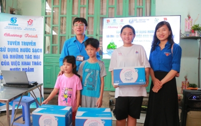 [Công đoàn] Bộ môn Cấp thoát nước, Công đoàn bộ phận Khoa Môi trường - HCMUNRE tham gia Chương trình “Tri thức khoa học Trẻ tình nguyện lần thứ 14 năm 2023”