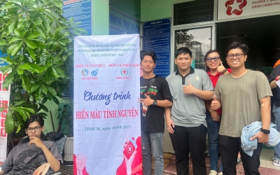 [CHƯƠNG TRÌNH HIẾN MÁU TÌNH NGUYỆN || CHÀO MỪNG ĐẠI HỘI ĐẠI BIỂU HỘI SINH VIÊN VIỆT NAM TRƯỜNG ĐẠI HỌC TÀI NGUYÊN VÀ MÔI TRƯỜNG TP.HCM KHOÁ II, NHIỆM KỲ 2023 - 2025]