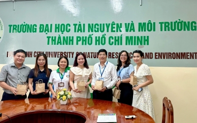 Trao giải Kết quả Mininigame 1 giải đi bộ- chạy bộ online với chủ đề "HCMUNRE 2024 - nơi khơi nguồn khát vọng xanh"