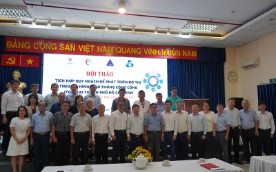 Hội thảo “Tích hợp Quy hoạch để phát triển đô thị theo mô hình TOD tại TP.HCM”