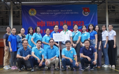 [Công đoàn] Hội thao truyền thống năm 2023 do Công đoàn Khối Cơ sở Bộ TNMT