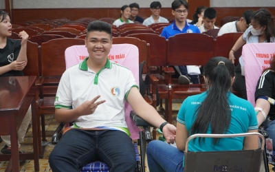 Hiến máu nhân đạo “nghĩa cử đẹp của sinh viên trường Đại học Tài nguyên và Môi trường TP.HCM (HCMUNRE)
