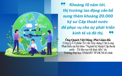 Cấp thoát nước thông minh và bền vững