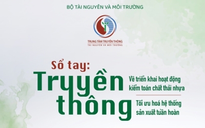Sổ tay truyền thông về triển khai hoạt động kiểm toán chất thải nhựa, tối ưu hoá hệ thống sản xuất tuần hoàn