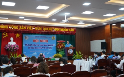 [Công đoàn] Hội nghị Tổng kết công tác Công đoàn năm 2021 và triển khai nhiệm vụ năm 2022