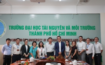 Trường Đại học Tài nguyên và Môi trường TP.HCM trao đổi và làm việc Công ty TNHH ARUP Việt Nam [ARUP]