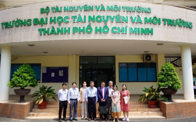 Buổi lễ đón tiếp và làm việc giữa Trường Đại học Tài nguyên và Môi trường TP.HCM và Trường Đại học Southern Queensland, Úc