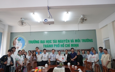 Buổi đón tiếp và làm việc giữa Trường Đại học Tài nguyên và Môi trường TP.HCM và Công ty Leave A Nest, Phillippine