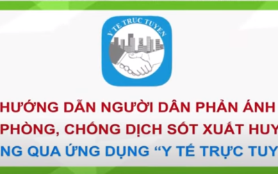 Hướng dẫn phản ánh qua ứng dụng Y tế trực tuyến