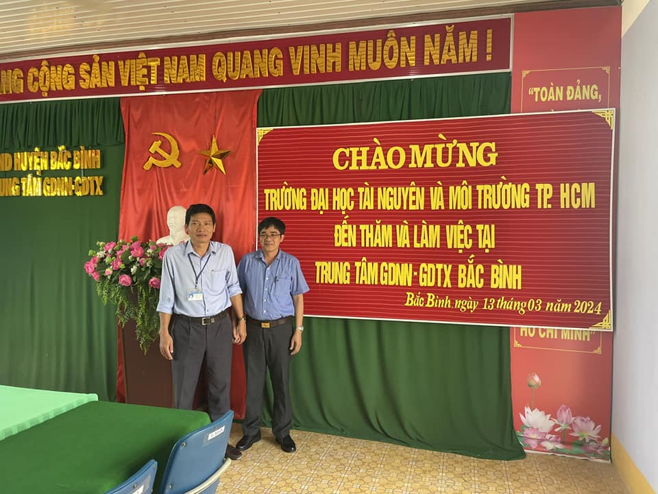 Trường ĐH Tài nguyên và Môi trường Tp. HCM